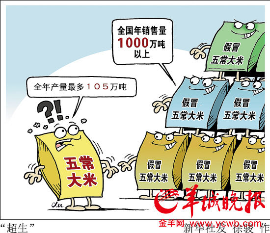 年产量只有105万吨,全国却至少在售1000万吨。 年产量只有105万吨,全国却至少在售1000万吨。